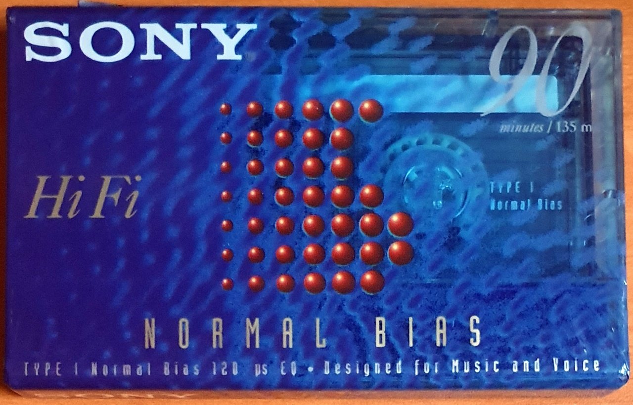 SONY 90 TYPE 1 HI FI - BOŞ KASET SIFIR