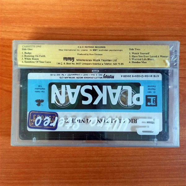 ERIC CLAPTON - 24 NIGHTS (1991) - KASET SIFIR 