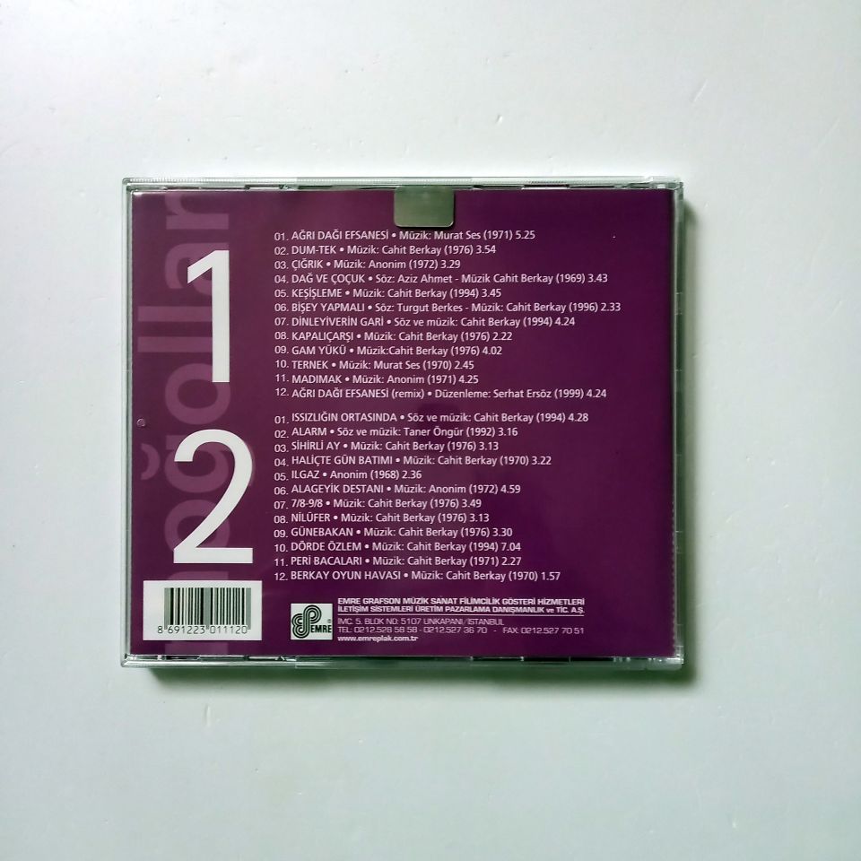 MOĞOLLAR / 1968 - 2000 (2000) - 2CD 2.EL