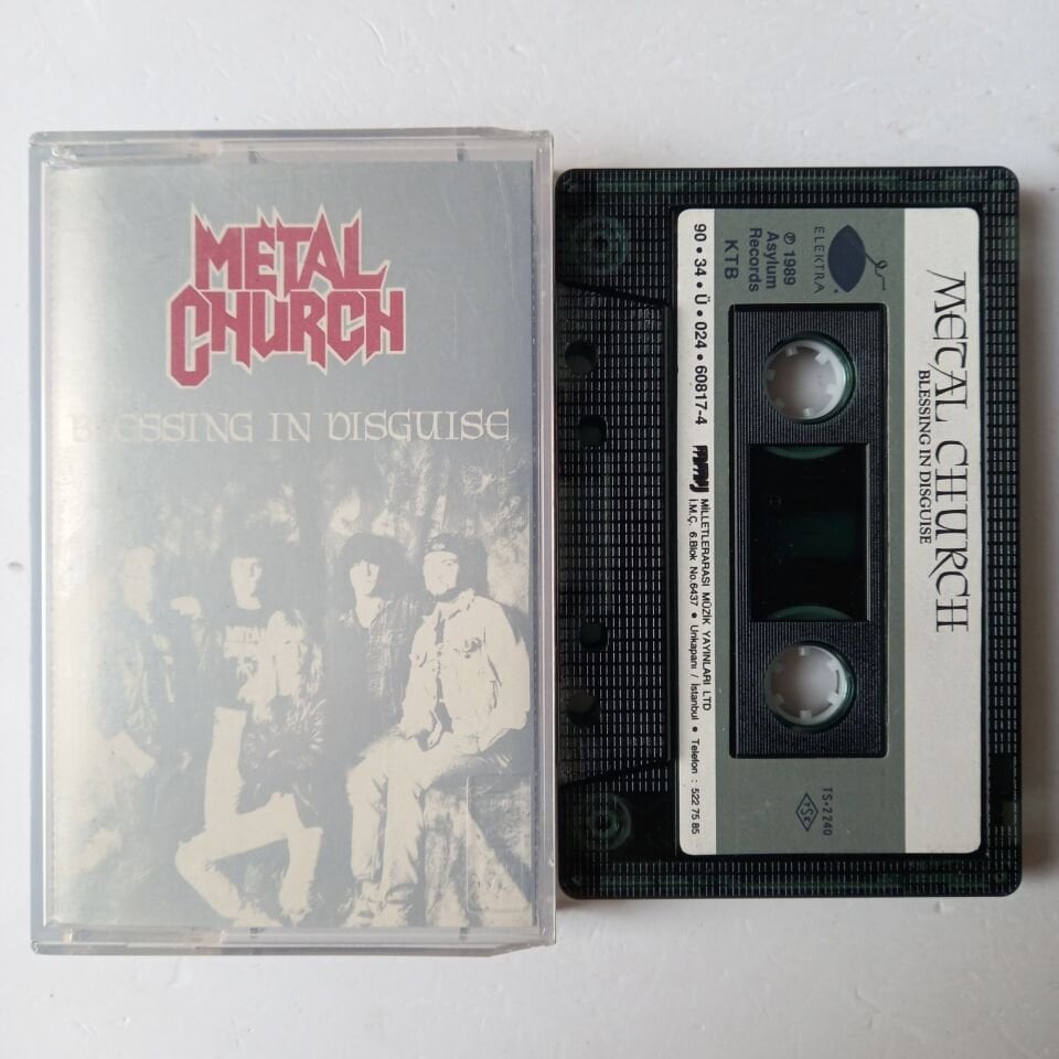 METAL CHURCH - BLESSING IN DISGUISE (1990) - KASET 2.EL