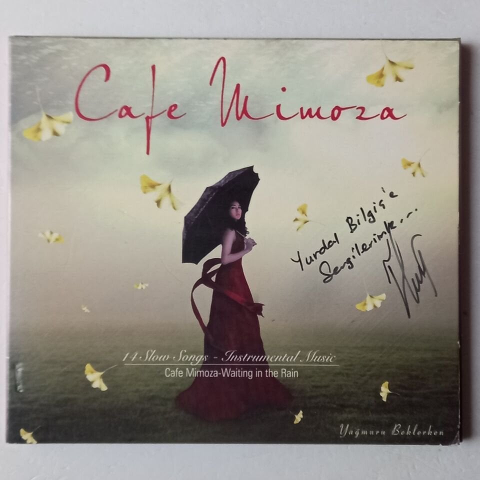 FIKRET HASANİ – CAFE MİMOZA / YAĞMURU BEKLERKEN (2010) - İSME İMZALI CD 2.EL