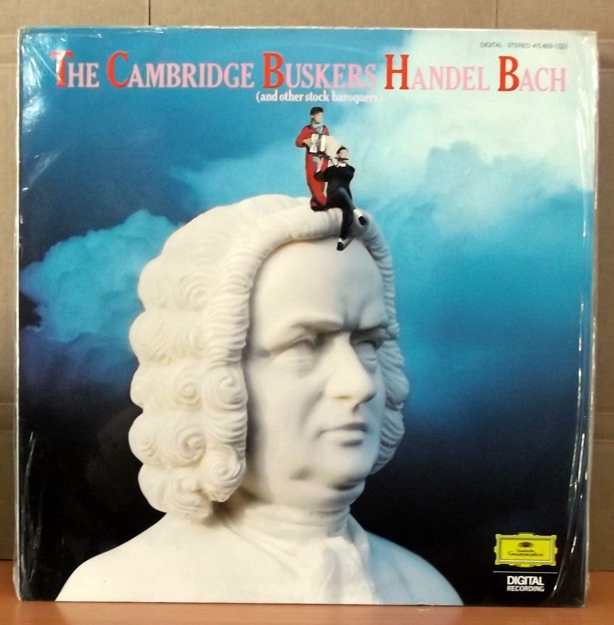 CAMBRIDGE BUSKERS - HANDEL BACH LP 2.EL