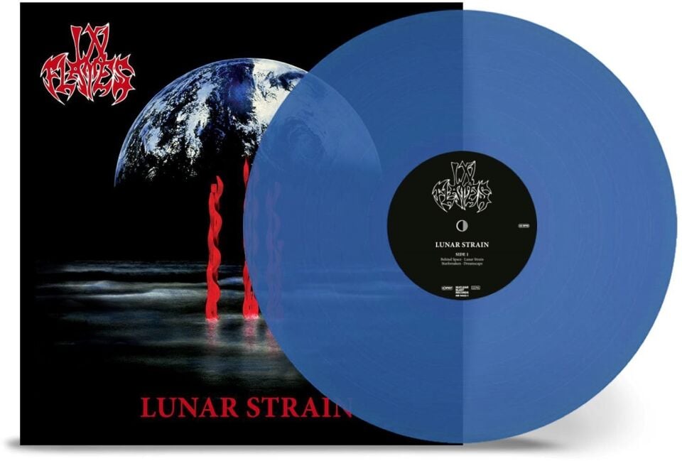 IN FLAMES - LUNAR STRAIN (1994) - LP 180GR 2024 TRANSPARENT BLUE EDITION SIFIR PLAK