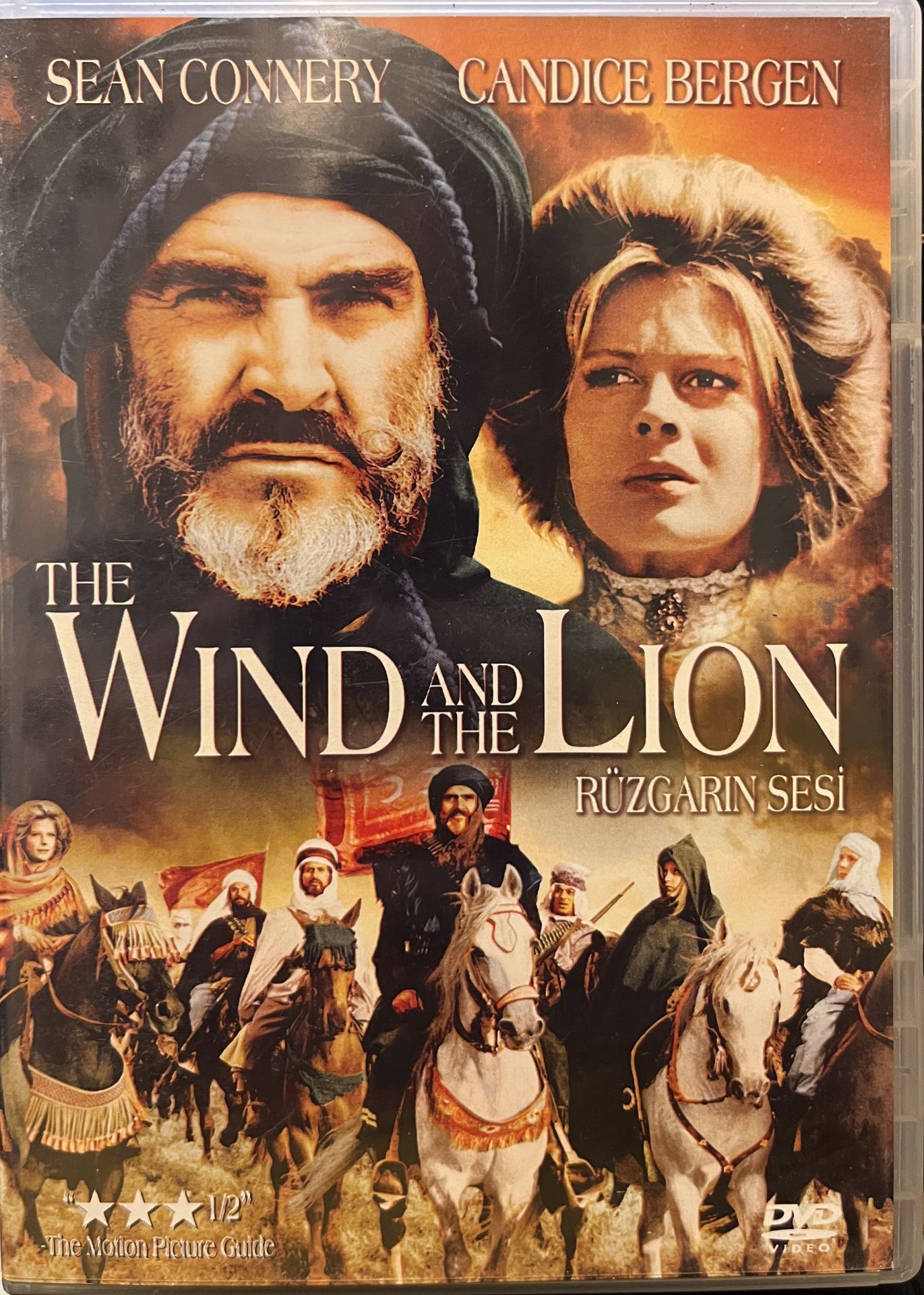 THE WIND AND THE LION - SEAN CONNERY - CANDICE BERGEN - DVD 2.EL