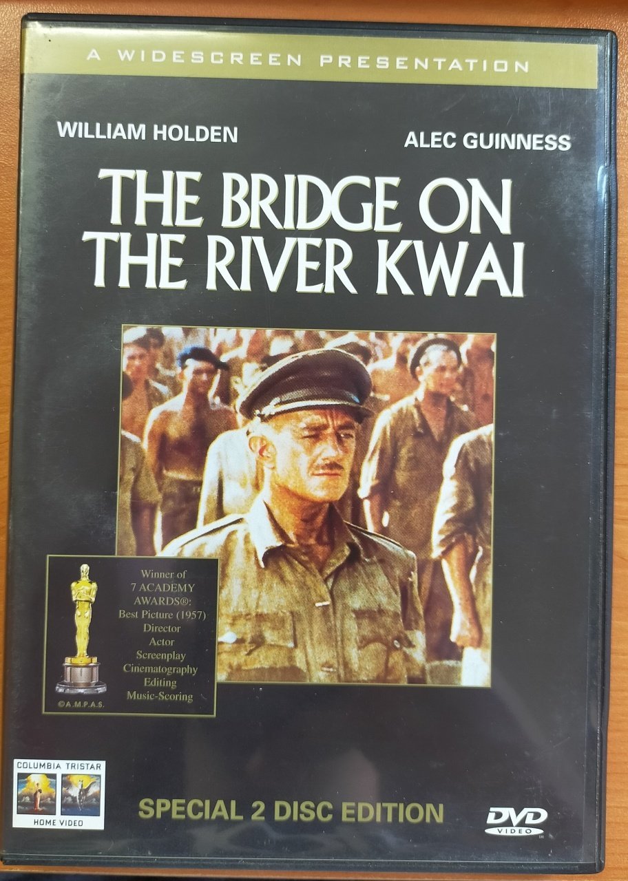 THE BRIDGE ON THE RIVER KWAI - KWAI KÖPRÜSÜ - WILLIAM HOLDEN - ALEC GUINNESS - DAVID LEAN - 2 DVD 2.EL