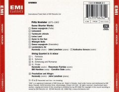 NIGEL KENNEDY - KREISLER / STRING QUARTET IN A MINOR & SOME SHORTER WORKS (1998)  - CD 2.EL
