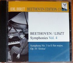 BEETHOVEN EDITION 13 / İDİL BİRET / BEETHOVEN LISZT SYMPHONIES VOL. 4 / SYMPHONY NO. 3 (2008) IBA CD 2.EL
