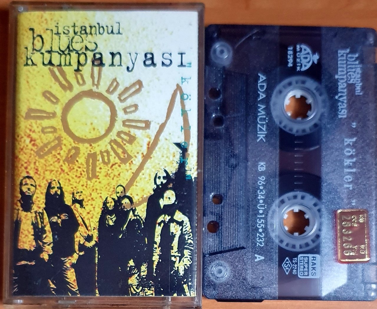 İSTANBUL BLUES KUMPANYASI - KÖKLER - KASET ADA MÜZİK 2.EL