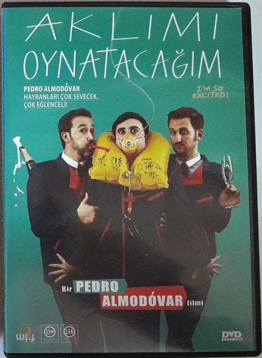 AKLIMI OYNATACAĞIM - LOS AMANTES PASAJEROS - JAVIER CAMARA - PEDRO ALMODÓVAR - DVD 2.EL