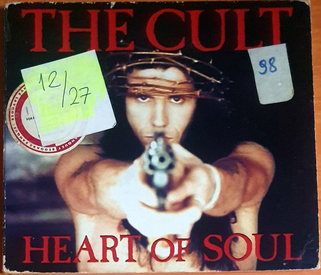 THE CULT - HEART OF SOUL (1992) - CD SINGLE 2.EL