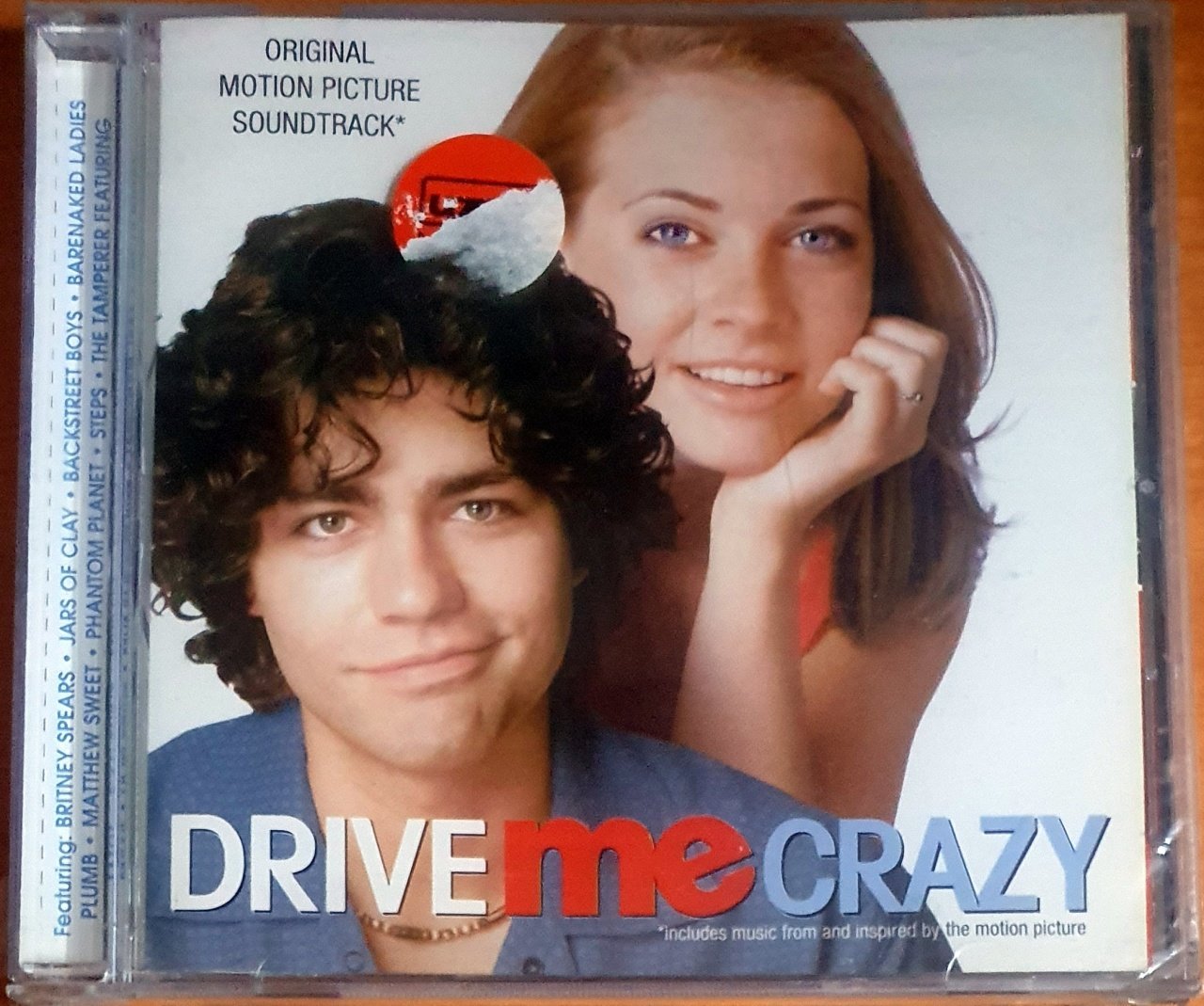 DRIVE ME CRAZY SOUNDTRACK / BRITNEY SPEARS, JARS OF CLAY, BACKSTREET BOYS, PLUMB, STEPS, MUKALA, SILAGE, LESS THAN JAKE (1999) - CD SIFIR