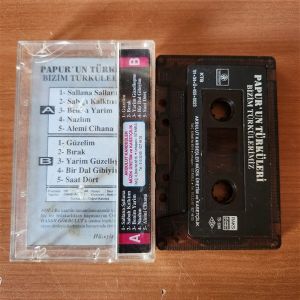 PAPUR'UN TÜRKÜLERİ / BİZİM TÜRKÜLERİMİZ (1991) - KASET 2.EL