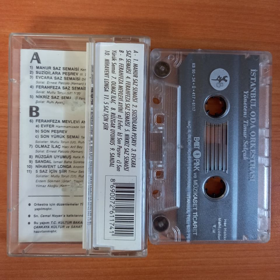 İSTANBUL ODA ORKESTRASI / TİMUR SELÇUK (1990) - KASET 2.EL