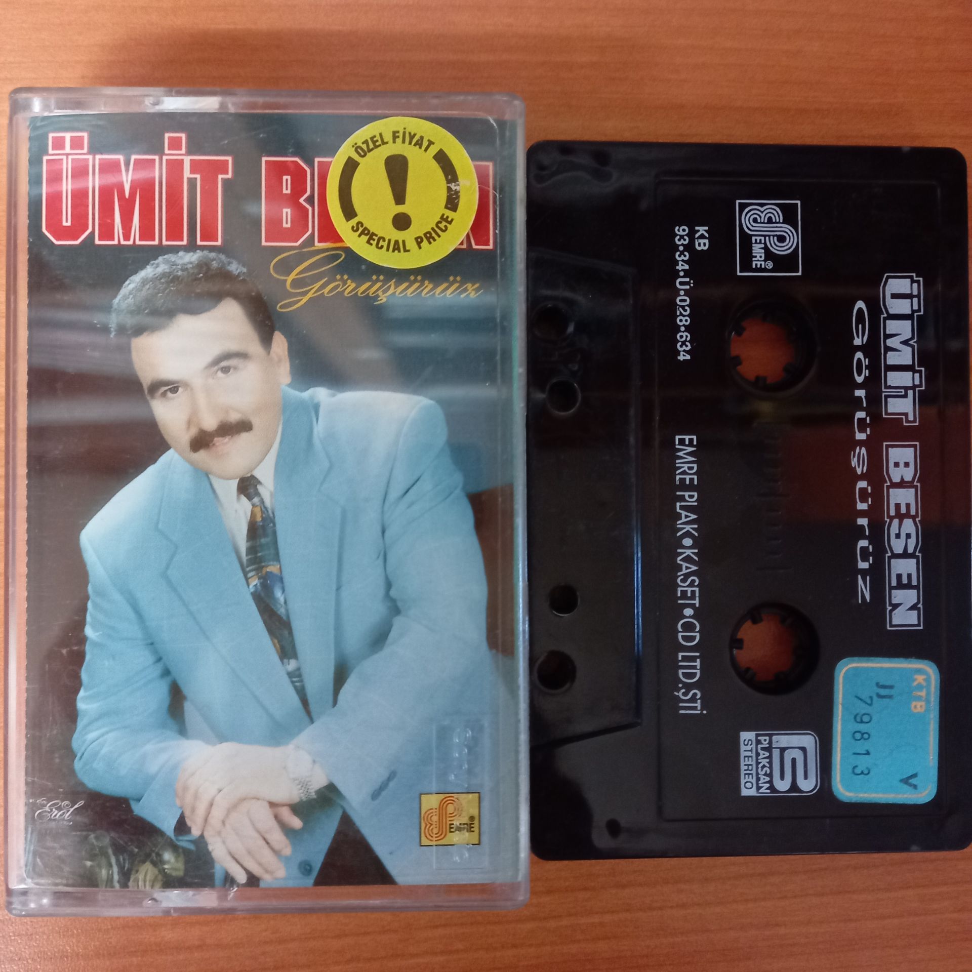 ÜMİT BESEN - GÖRÜŞÜRÜZ (1993) - KASET 2.EL