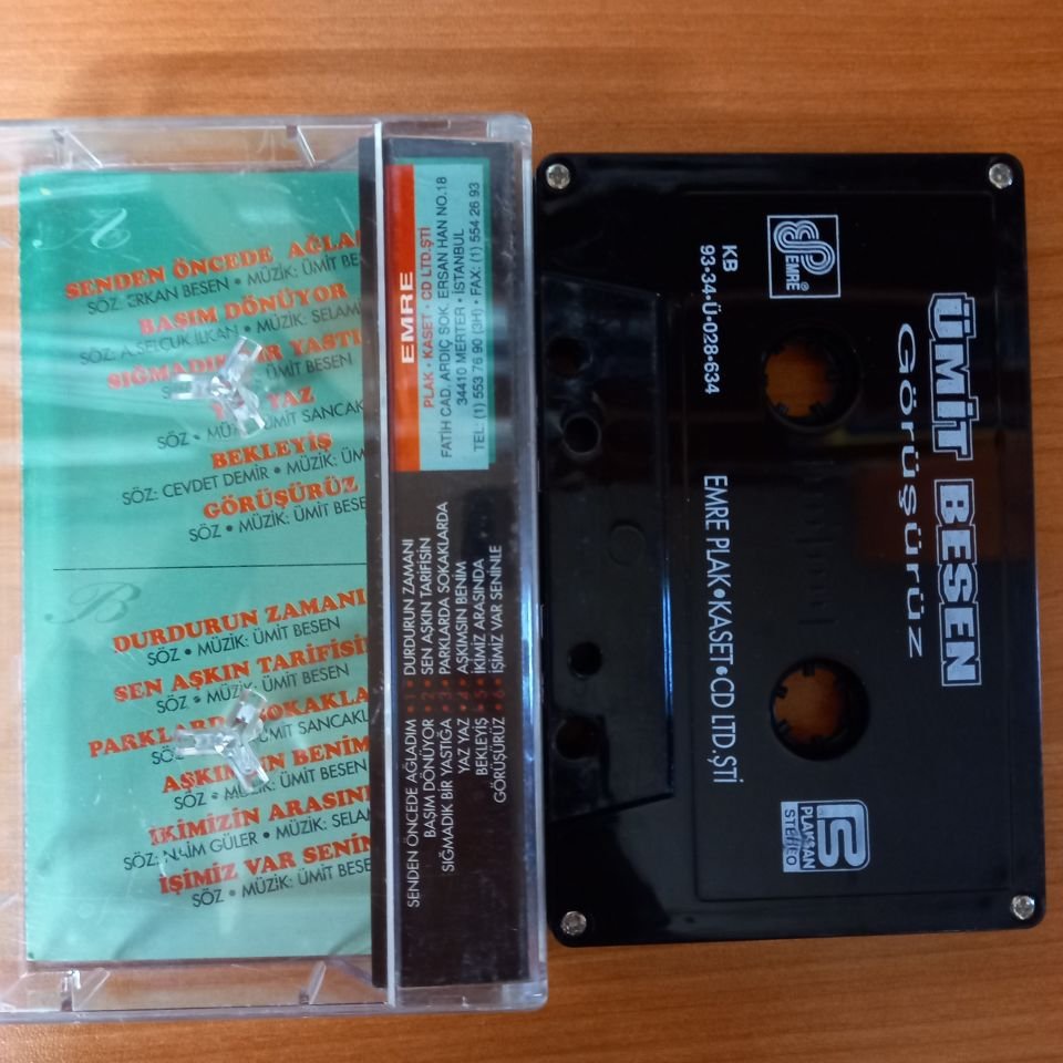ÜMİT BESEN - GÖRÜŞÜRÜZ (1993) - KASET 2.EL