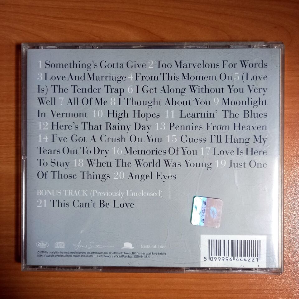 FRANK SINATRA – CLASSIC SINATRA II (2009) - CD 2.EL