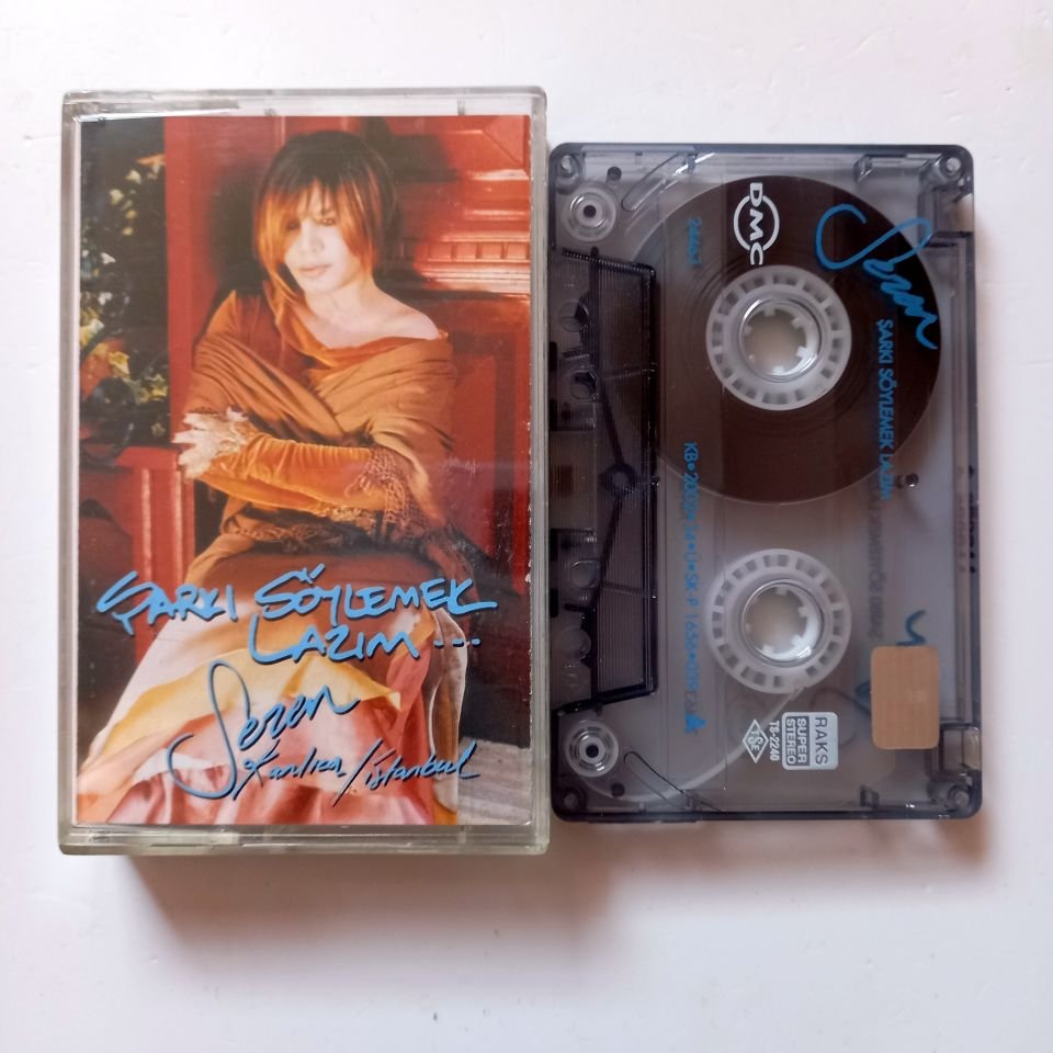 SEZEN AKSU - ŞARKI SÖYLEMEK LAZIM (2002) - KASET 2.EL