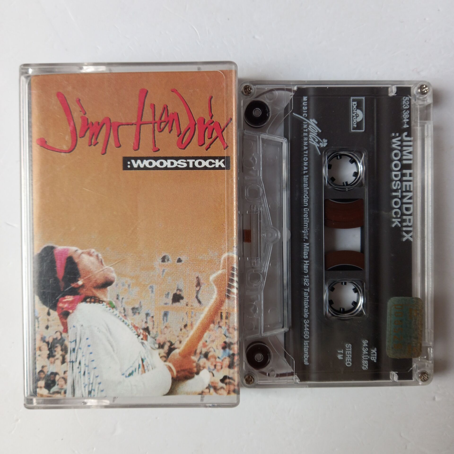JIMI HENDRIX - WOODSTOCK (1994) - KASET 2.EL