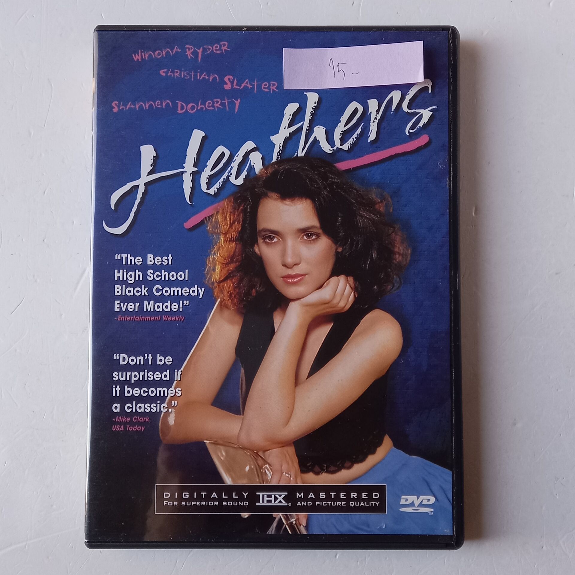 HEATHERS -  WINONA RYDER, CHRISTIAN SLATER - DVD 1.BÖLGE 2.EL