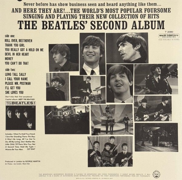 THE BEATLES - BEATLES SECOND ALBUM (1964) - LP 180GR 2024 MONO EDITION SIFIR PLAK