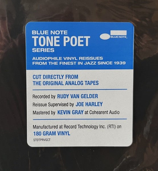 ELVIN JONES - POLY-CURRENTS (1970) - LP BLUE NOTE TONE POET SERIES 180GR 2024 EDITION SIFIR PLAK