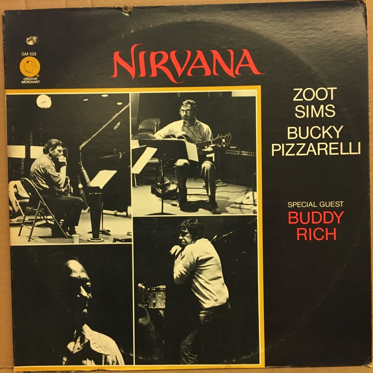 ZOOT SIMS & BUCKY PIZZARELLI - NIRVANA 2.EL PLAK BUDDY RICH