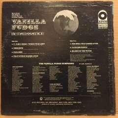 VANILLA FUDGE - RENAISSANCE (1968) - PLAK 2.EL