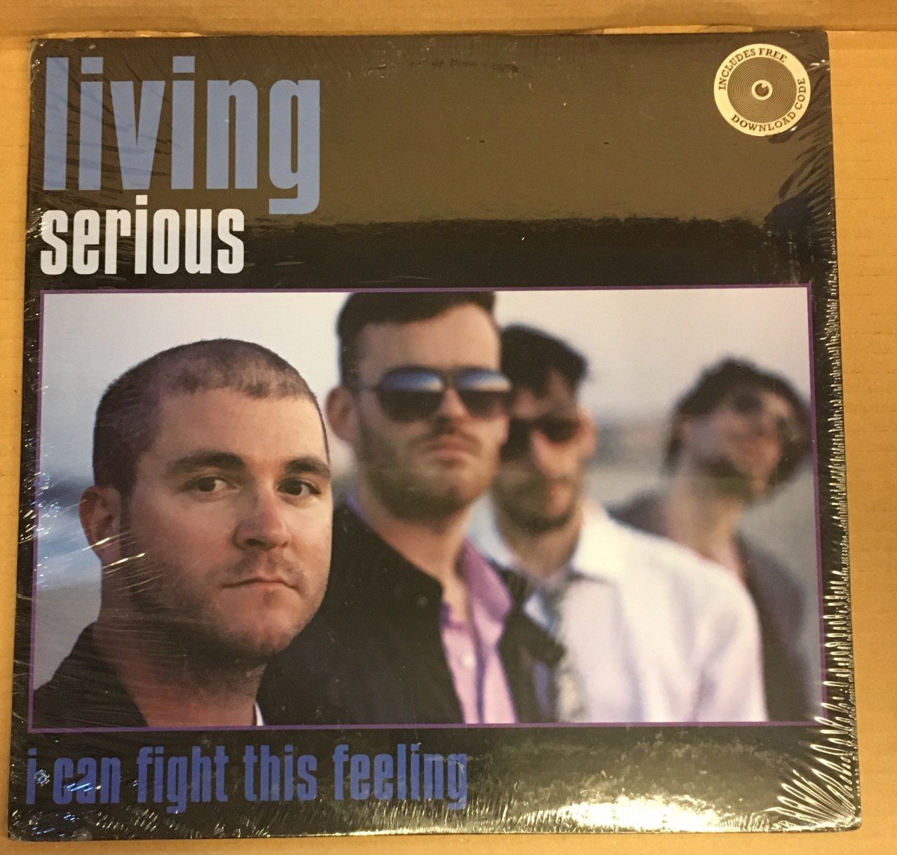 LIVING SERIOUS - I CAN FIGHT THIS FEELING - LP DÖNEM BASKISI SIFIR PLAK