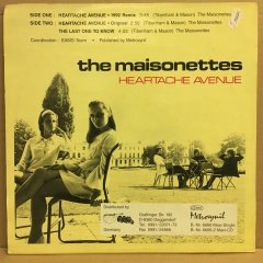 THE MAISONETTES - HEARTACHE AVENUE (1982) 1992 REMIX 12'' MAXI SINGLE 2.EL PLAK