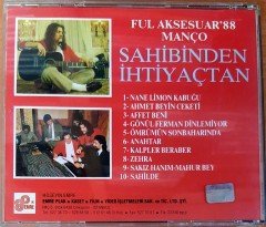 BARIŞ MANÇO - SAHİBİNDEN İHTİYAÇTAN / FUL AKSESUAR '88 CD 2.EL