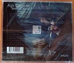 EMİRHAN KARTAL - AŞK DİNLETİR (2017) - CD HALK MÜZİĞİ KALAN MÜZİK SIFIR
