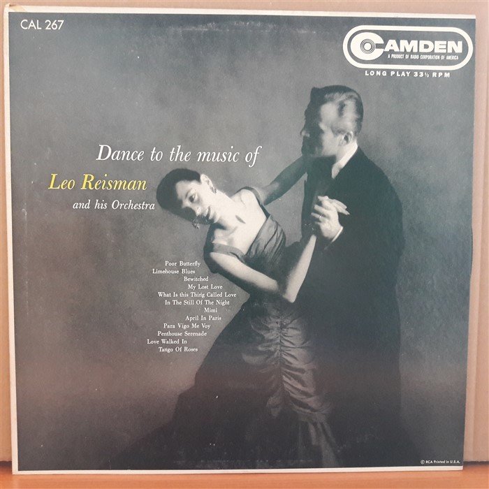 DANCE TO THE MUSIC OF LEO REISMAN AND HIS ORCHESTRA - LP 2.EL PLAK