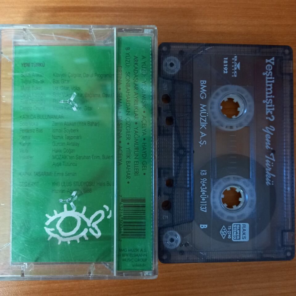 YENİ TÜRKÜ - YEŞİLMİŞİK? (1996) - KASET 2.EL