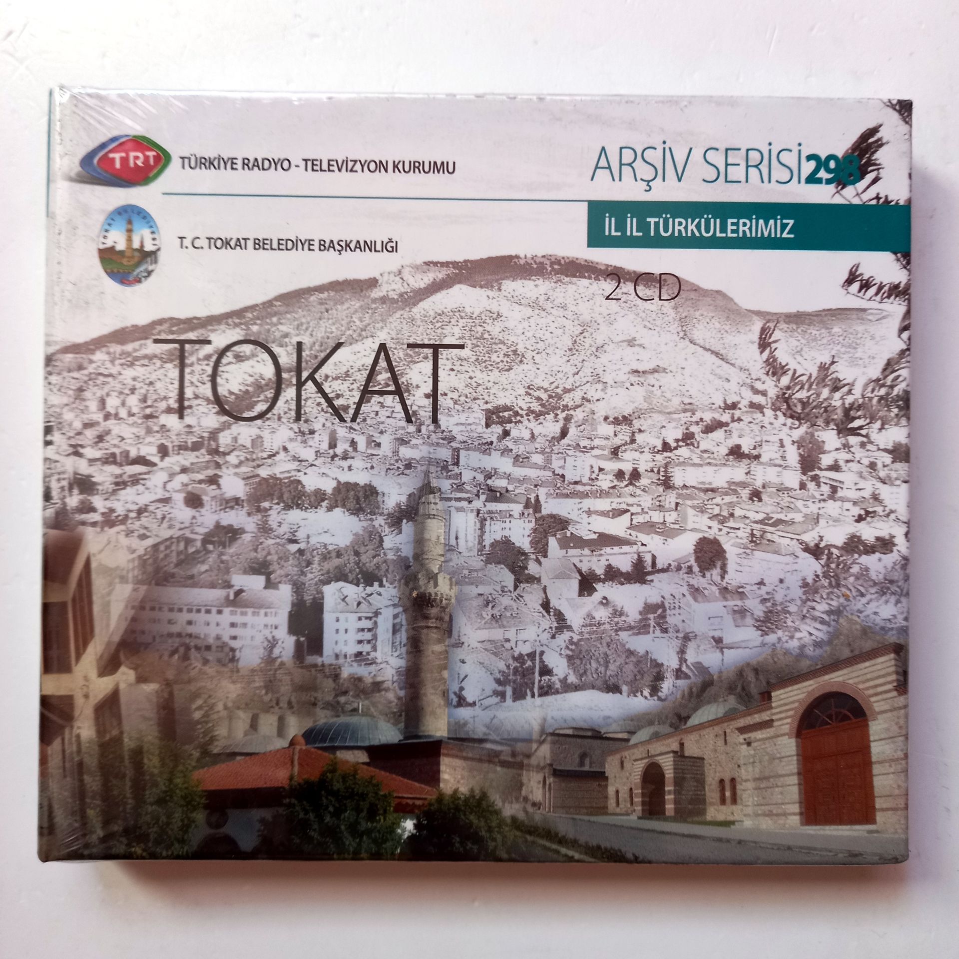 TOKAT / İL İL TÜRKÜLERİMİZ / TRT ARŞİV SERİSİ 298 - CD SIFIR