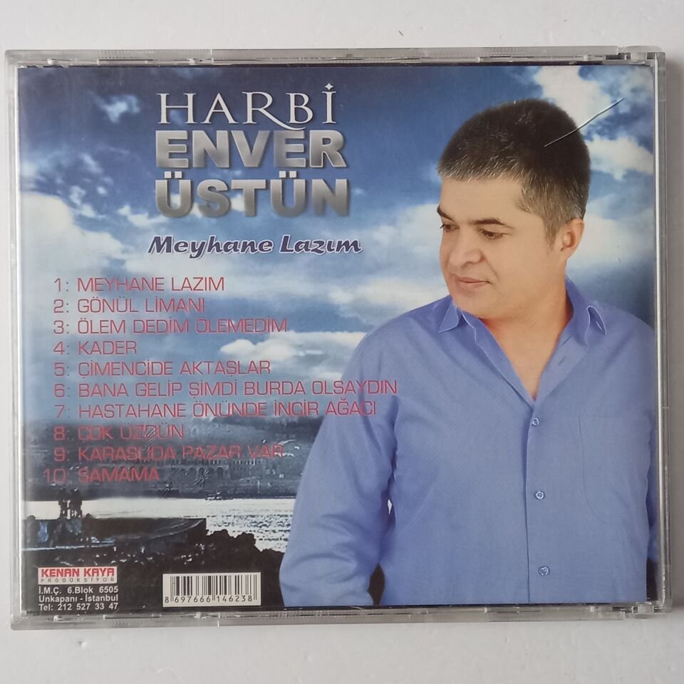 HARBİ ENVER ÜSTÜN - MEYHANE LAZIM - CD 2.EL