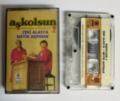 ZEKİ ALASYA M. AKPINAR - AŞKOLSUN 2 - 2.EL KASET
