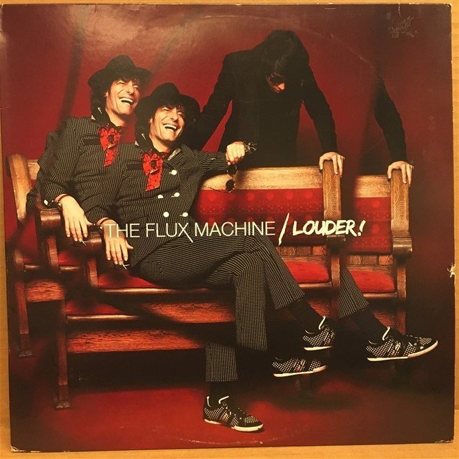 THE FLUX MACHINE - LOUDER! - LP 2.EL PLAK