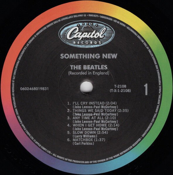 THE BEATLES - SOMETHING NEW (1964) - LP 180GR 2024 MONO EDITION SIFIR PLAK