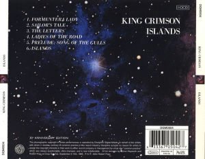 KING CRIMSON – ISLANDS (1971) - HDCD 30TH ANNIVERSARY EDITION SIFIR
