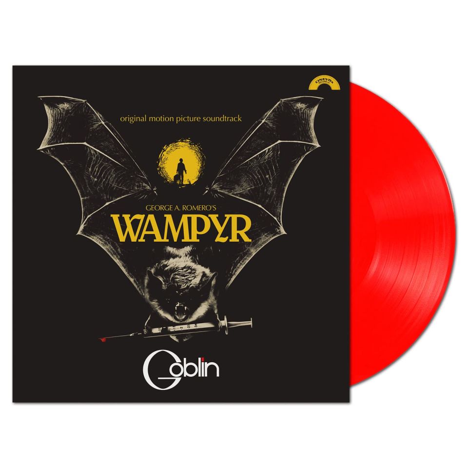 GOBLIN (PROGRESSIVE ROCK) - GEORGE ROMERO'S WAMPYR SOUNDTRACK (1977) - LP 180GR 2022 RED COLOURED EDITION SIFIR PLAK
