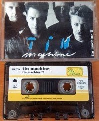 TIN MACHINE - II (1991) YONCA CASSETTE MADE IN TURKEY ''USED'' PAPER LABEL