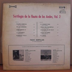 FACIO SANTILLAN - EL CONDOR PASA  SORTILEGIO DE LA FLAUTA DE LOS ANDES - LP 2.EL PLAK