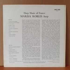 HARP MUSIC OF FRANCE / MARISA ROBLES (1966) - LP 2.EL PLAK