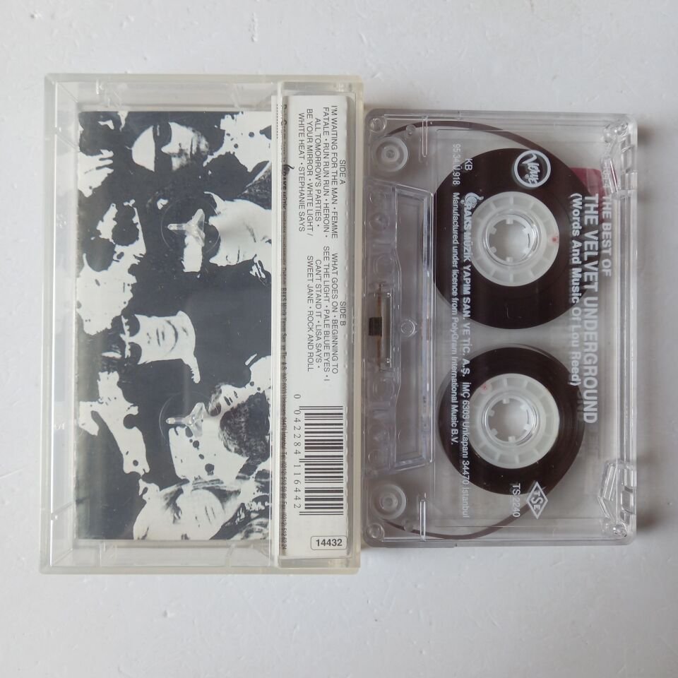 THE VELVET UNDERGROUND - THE BEST OF THE VELVET UNDERGROUND / WORDS AND MUSIC OF LOU REED (1995) - KASET 2.EL