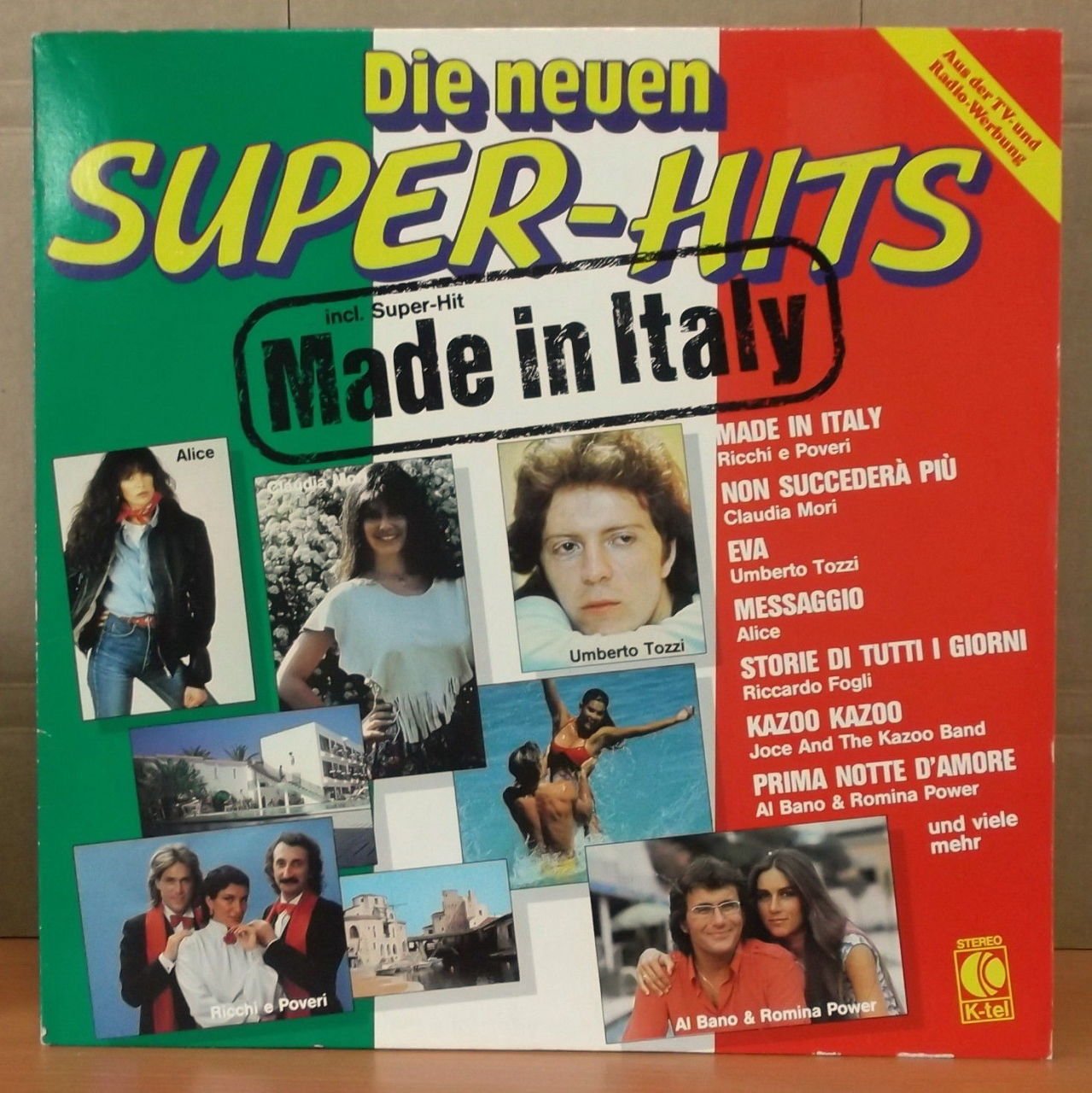 DIE NEUEN SUPER HITS MADE IN ITALY LP 2.EL