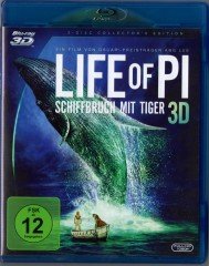 LIFE OF PI - ANG LEE - 3D 2BLU-RAY+DVD 2.EL