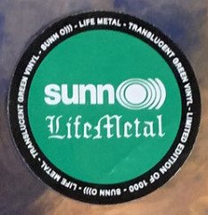 SUNN O))) - LIFE METAL (2019) - LP RENKLİ PLAK SIFIR