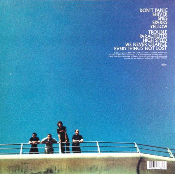 COLDPLAY - PARACHUTES (2000) - LP 140GR 2024 ECORECORD EDITION BLACK VINYL SIFIR PLAK