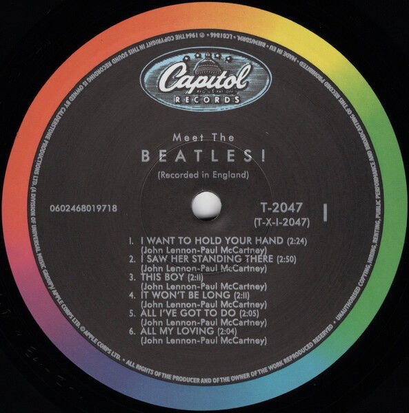 THE BEATLES - MEET THE BEATLES (1964) - LP 180GR 2024 MONO EDITION SIFIR PLAK