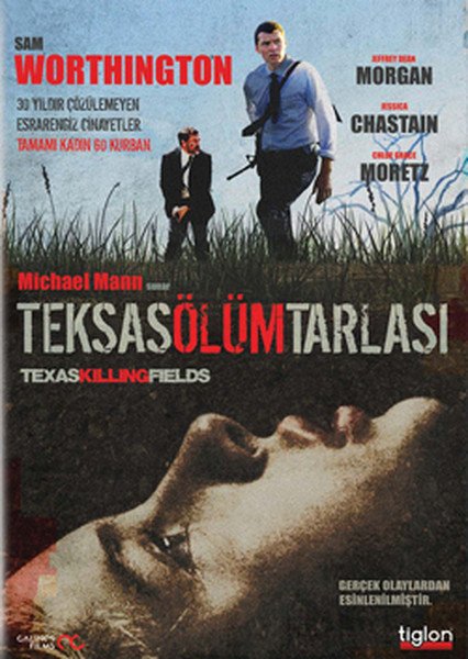 TEKSAS ÖLÜM TARLASI - TEXAS KILLING FIELDS - SAM WORTHINGTON - AMI CANAAN MANN - DVD 2.EL